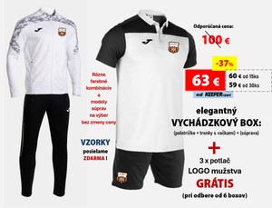 elegantný VYCHÁDZKOVÝ BOX Joma: polotričko + trenky s vačkami + súprava + 3x LOGO GRátis