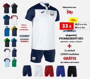 elegantný VYCHÁDZKOVÝ SET - polotričko a trenky s vačkami + 2 x potlač loga GRÁTIS
