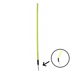 Slalomová tyč 170 cm s bodcom a ohybným kĺbom