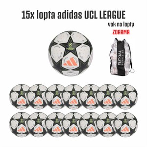 AKČNÁ SADA 15x adidas UCL League + vak zdarma