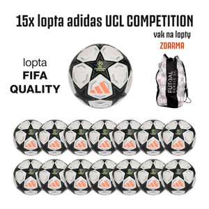 AKČNÁ SADA! adidas UCL COMP 15 + vak ZDARMA