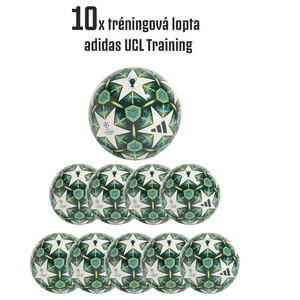 10xtréningová lopta adidas UCL Training