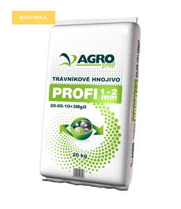 AGRO Trávnikové hnojivo Profi 1 – 2 mm 20-05-10 +3MgO