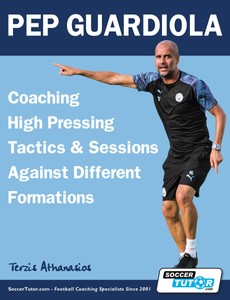 PEP GUARDIOLA - COACHING HIGH PRESSING TACTICS & SESSIONS AGAINST DIFFERENT FORMATIONS