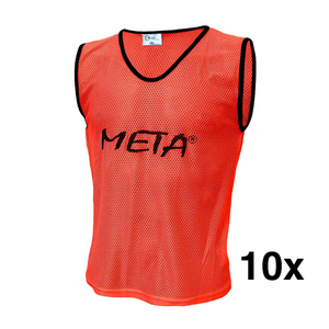 Sada 10x rozlišovací dres META oranžový
