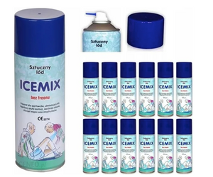 Chladiaci sprej ICEMIX 400 ml - sada 12 kusov