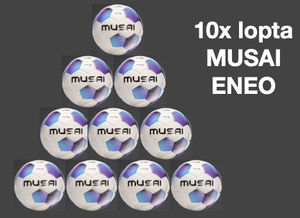 Sada 10x tréningová lopta MUSAI ENEO