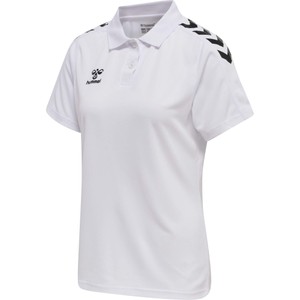 HUMMEL Dámska polokošeľa HMLCORE XK FUNCTIONAL POLO WOMAN WHITE