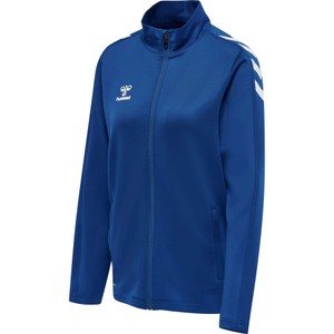 HUMMEL Dámska mikina HMLCORE XK POLY ZIP SWEAT WOMAN TRUE BLUE