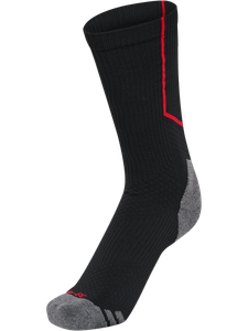 Športové ponožky hmlPRO TRAINING SOCKS LOW black true red