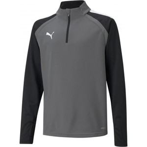 Tričko s dlhým rukávom Puma  teamLIGA 1/4 Zip Top Kids