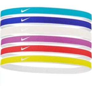 Čelenka Nike  Swoosh Sport Headbands 6 PK Tipped