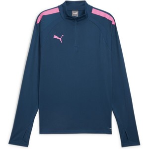 Tričko s dlhým rukávom Puma teamLIGA 1/4 Zip Top