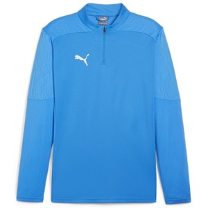 Tričko s dlhým rukávom Puma teamFINAL Training 1/4 Zip Top
