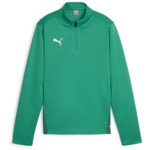 Tričko s dlhým rukávom Puma teamGOAL Training 1/4 Zip Top Jr