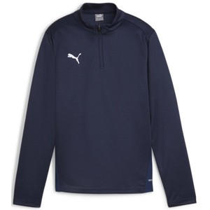 Tričko s dlhým rukávom Puma teamGOAL Training 1/4 Zip Top Jr