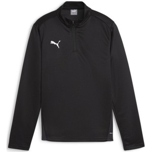 Tričko s dlhým rukávom Puma teamGOAL Training 1/4 Zip Top Jr