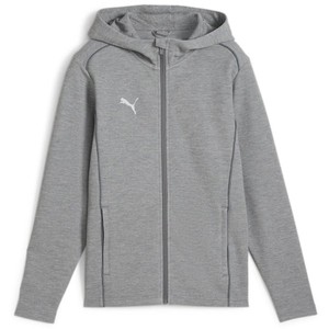 Mikina s kapucňou Puma teamFINAL Casuals Hooded Jkt Jr