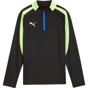 Tričko s dlhým rukávom Puma IndividualLIGA 1/4 Zip Top Kids