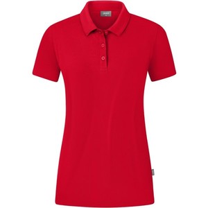 Polokošele JAKO Organic Stretch Polo Shirt Rot F100