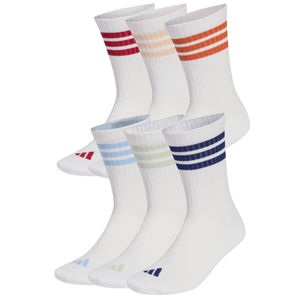 Ponožky adidas  3 Stripes Crew 6 Pack