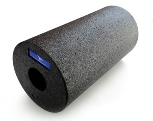 Masážny valec Yakimasport hladký 30 cm - čierny