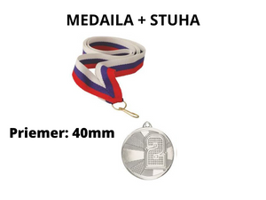Medaila + stuha XI.
