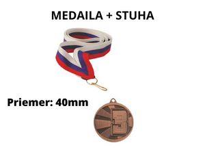Medaila + stuha XII.