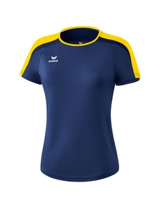 ERIMA dámske tričko LIGA 2.0 tmavomodrá žltá