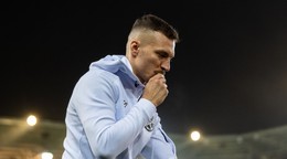 Na snímke hráč Slovenska Lukáš Haraslín.