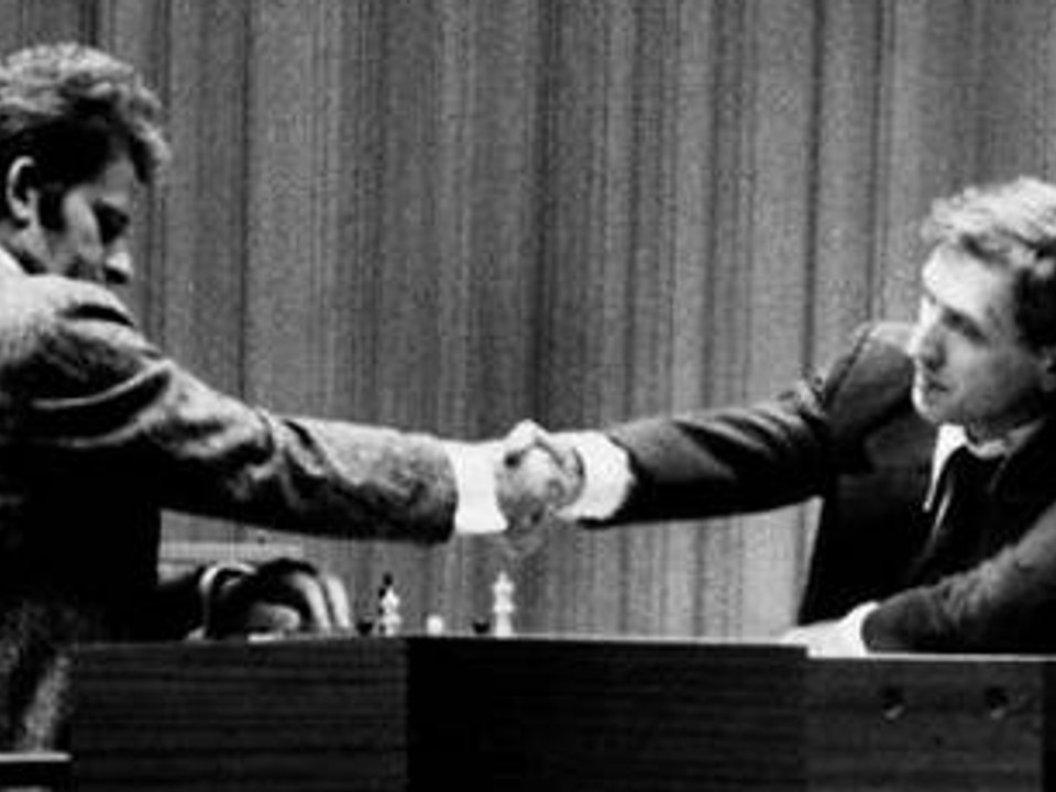 Boris Spasskij a Bobby Fischer