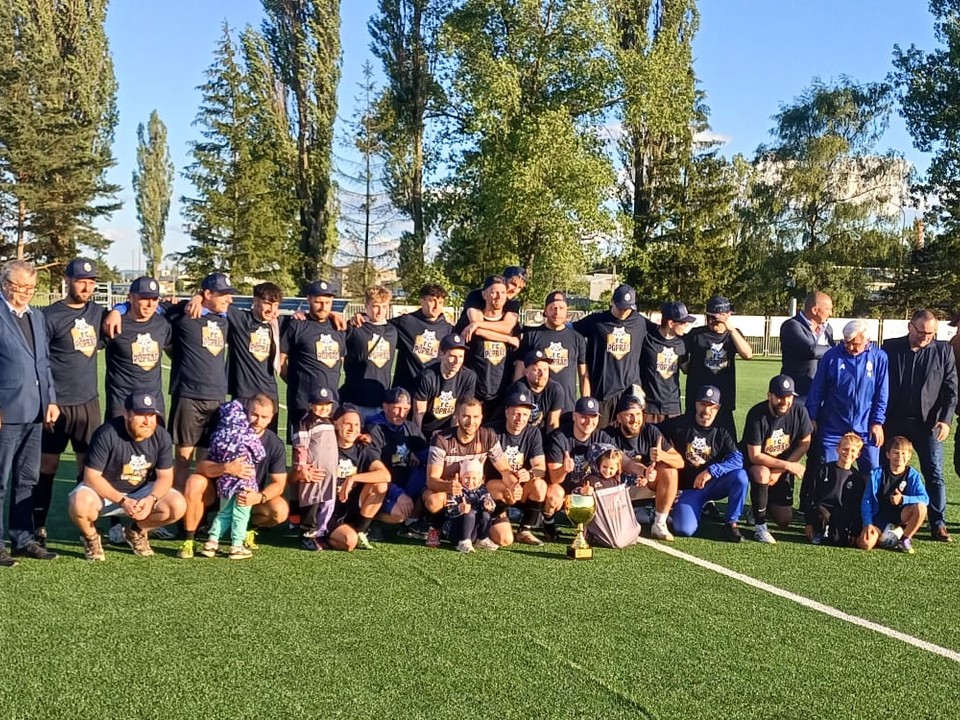 Mužstvo FK Poprad-Stráže.
