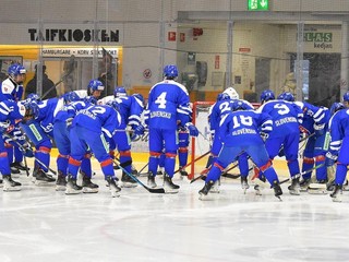 Slovenskí hokejisti do 17 rokov.