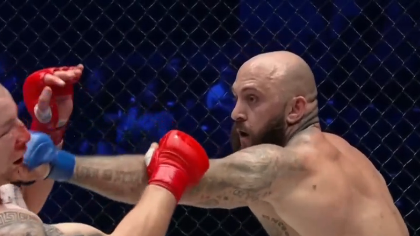 Martínek počas zápasu.