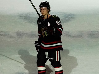 Center Chicaga Blackhawks Connor Bedard.