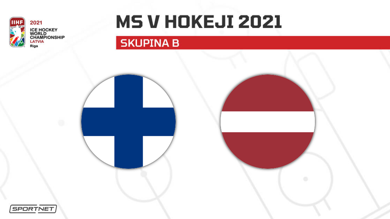 Fínsko vs. Lotyšsko: ONLINE prenos zo zápasu na MS v hokeji 2021 dnes.