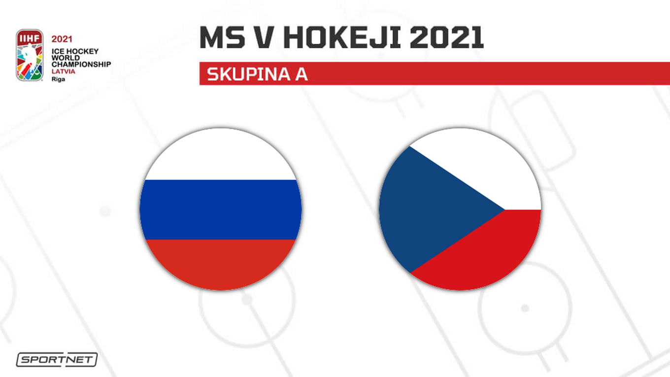 Rusko vs. Česko: ONLINE prenos z prvého zápasu MS v hokeji 2021 dnes.