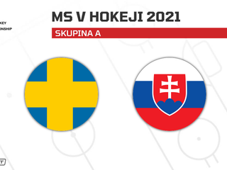 Slovensko vs. Švédsko: ONLINE prenos zo zápasu na MS v hokeji 2021 dnes.