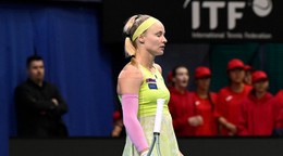 Sklamaná slovenská tenistka Rebecca Šramková.
