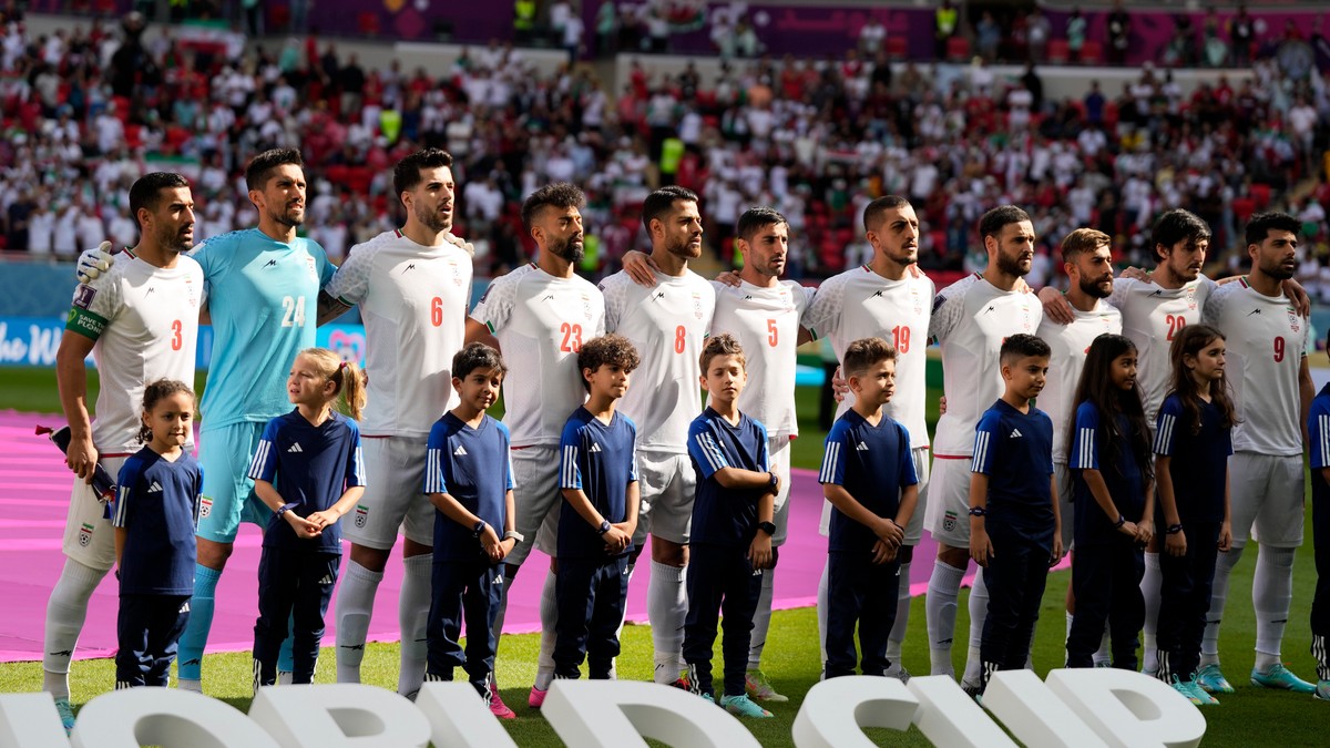 Futbalisti Iránu.