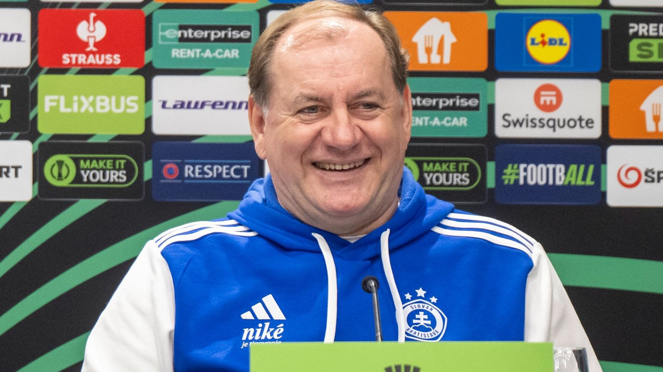 Tréner futbalistov ŠK Slovan Batislava Vladimír Weiss st.