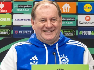 Tréner futbalistov ŠK Slovan Batislava Vladimír Weiss st.