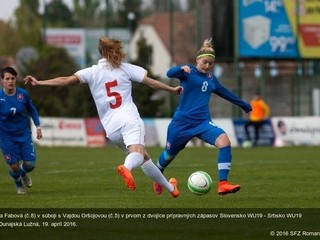 Bezgólová remíza ženskej 19-ky so Srbskom