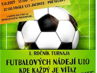 Finálové stretnutie o majstra okresu v kategórii U13 a I. ročník futbalového turnaja prípraviek U10.