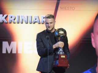Futbalista rok 2020 – Milan Škriniar obhájil prvenstvo
