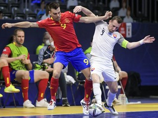 FUTSAL - Vo štvrťfinále ME prehra so Španielskom 1:5