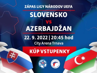 MUŽI A - Vstupenky na duel s Azerbajdžanom v predaji online, v deň zápasu aj na štadióne
