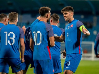 Snímka zo zápasu Slovensko 21 - Chorvátsko 21 2:2 v Nitre (16.11.2023).