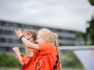 Fotka z turnaja dievčat WU12 v Nitre