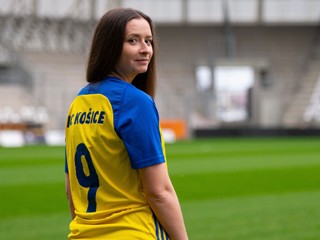 Kapitánka ženského tímu FC Košice Patrícia Bačová.